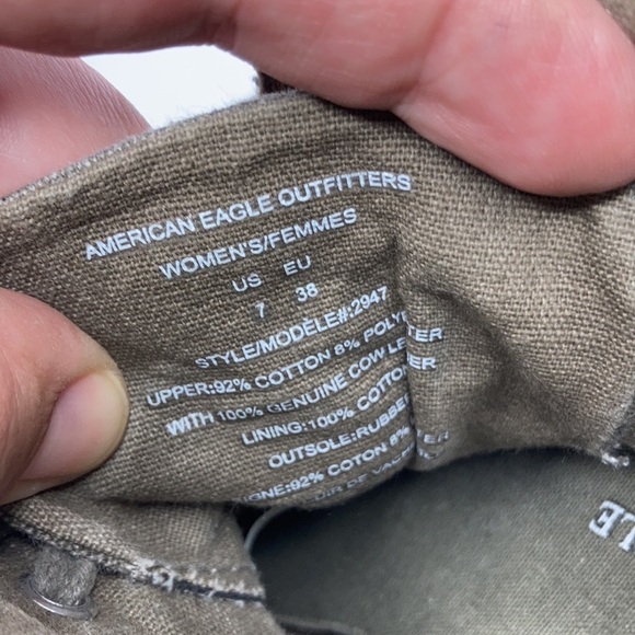 American Eagle Outfitters wedge sneakers size 7 - Picture 8 of 8